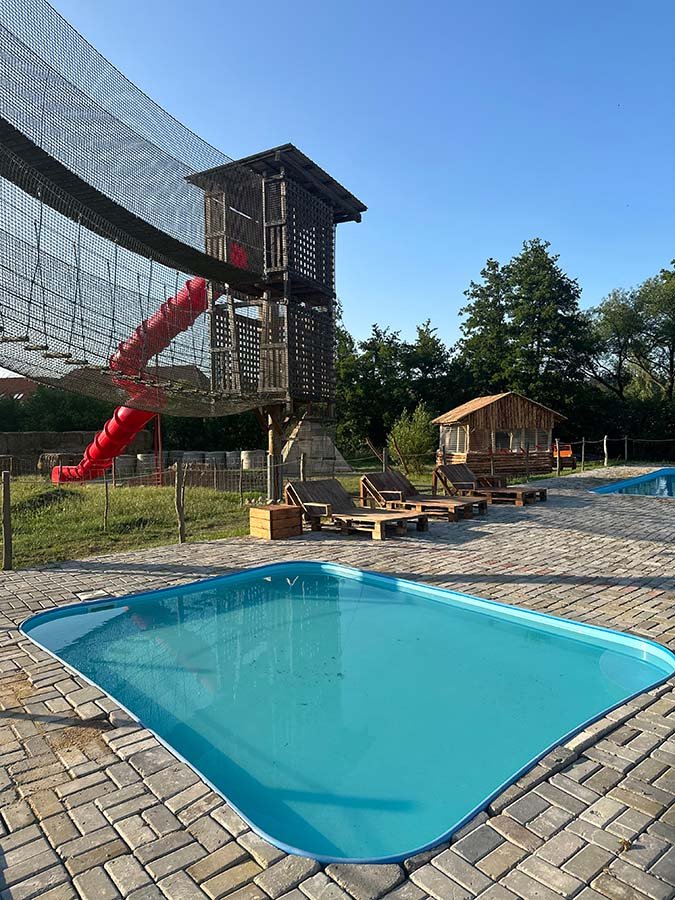 Zábavní park pro děti bazen pro deti
