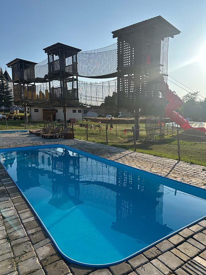 Zábavní park pro děti bazen pro dospeli